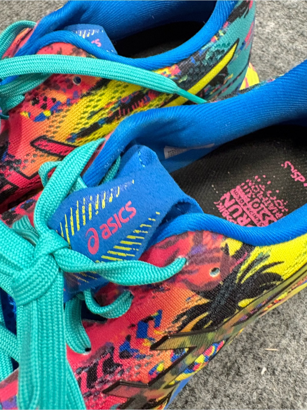 Asics Noosa Tri 14 Tropical Shoes Road Running Lightweight - Picture 10 of 16